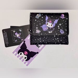 Loungefly Kuromi Crystal Ball Glow-In-The-Dark Mini Wallet